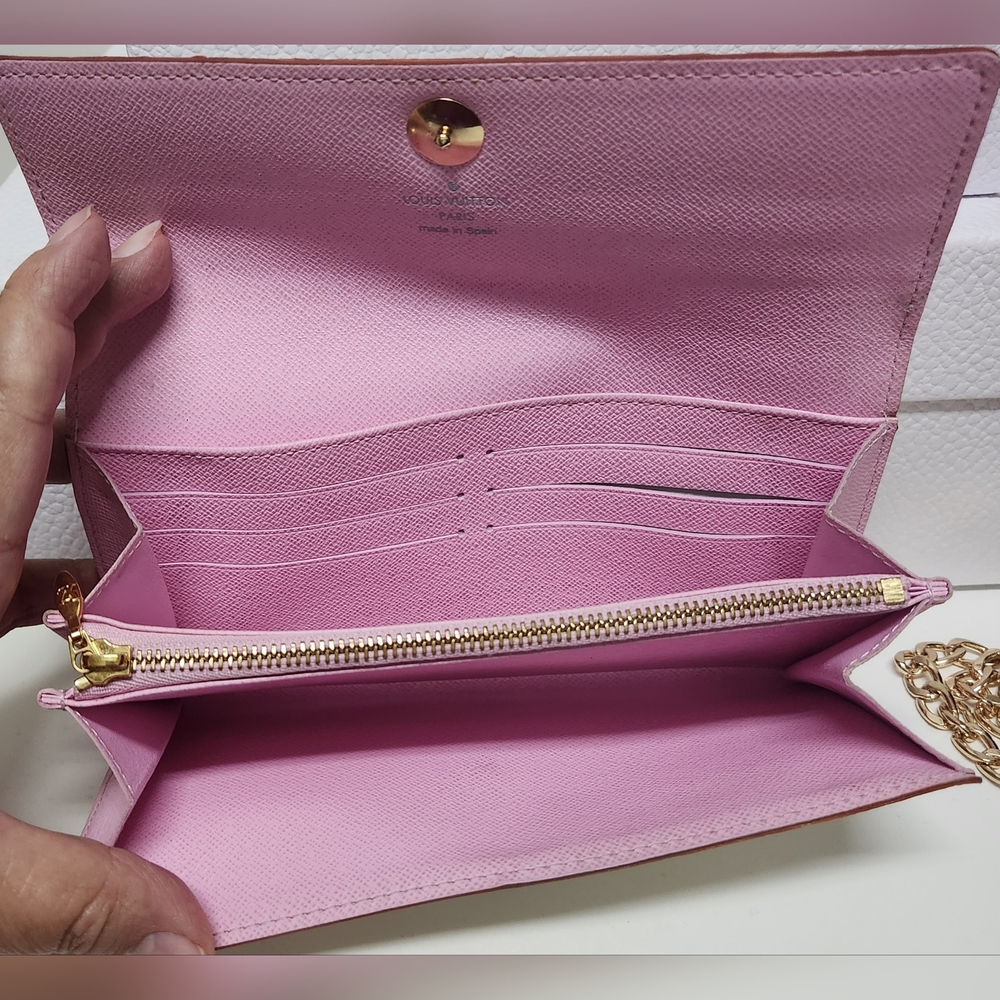 LOUIS VUITTON LV Mulicolor Takashi Murakami Sarah Portefeiulle Wallet - Picture 13 of 16